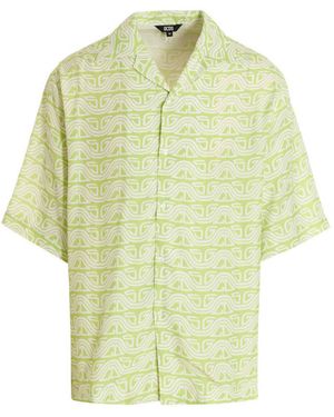 Gcds 'gewinktes Logo' Shirt - Gelb