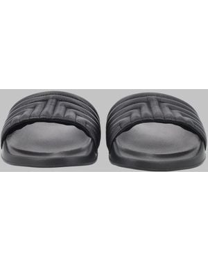 Tom Ford Leather Slip-On Sandals For - Grey