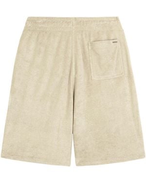 Maison Kitsuné Terry Shorts - Natural
