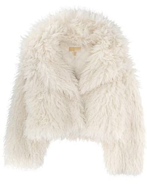 MICHAEL Michael Kors Faux Fur & Shearling Jackets - Natural
