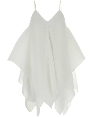 JW Anderson Jersey-Feel Polyester Top - White