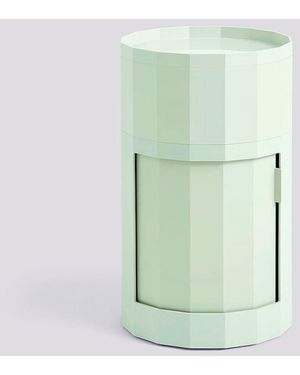 Hay Facet Cabinet Incl. Feet And Castors High - Green