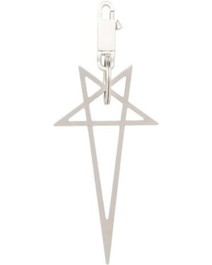 Rick Owens Ss26 Temple Big Pentagram - White