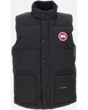 Canada Goose Freestyle Black Down Vest - Blauw