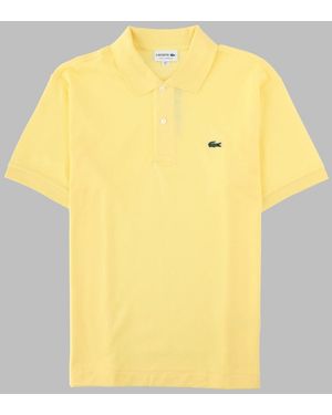 Lacoste Polo Con Logo - Yellow