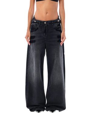 The Attico Los jeans de Attico Negro - Azul