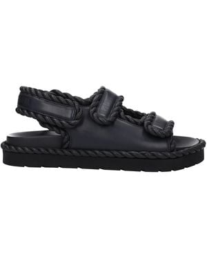 Bottega Veneta Sandali Jack Donna Pelle Grigio/Ardesia - Blue