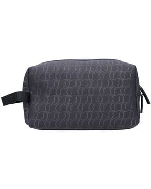 Louboutin Beauty Case Fabric/Smoke - Blue