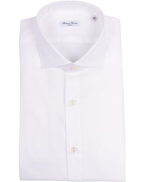 SARTORIA DEL CAMPO-SONRISA Camicia Uomo - White