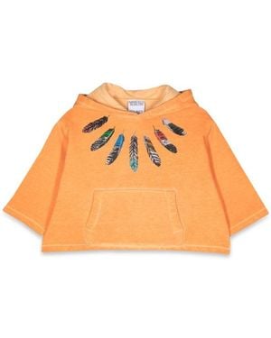 Marcelo Burlon Hoodie - Naranja