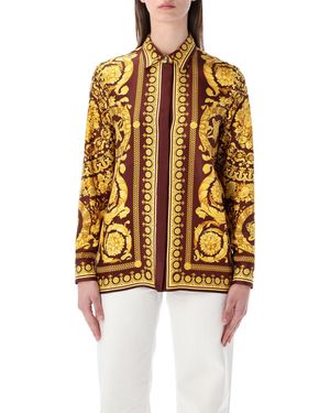 Versace T-shirts En Polo's - Geel