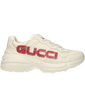Gucci Baskets À Logo Imprimé - Rose