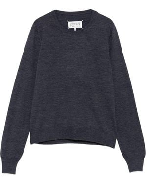 Maison Margiela Maglione Girocollo - Blu