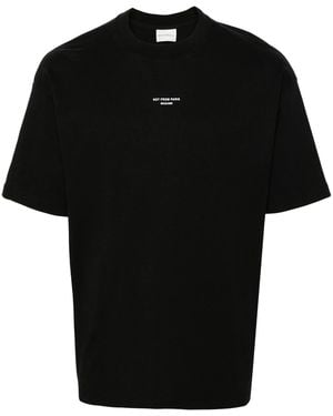 Drole de Monsieur Classic Slogan T Shirt - Black