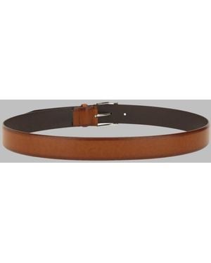 BOSS Leather Belt - Grey