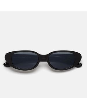Retrosuperfuture Sonnenbrille Vega Azure Qq7 Schwarz/Blau Unisex