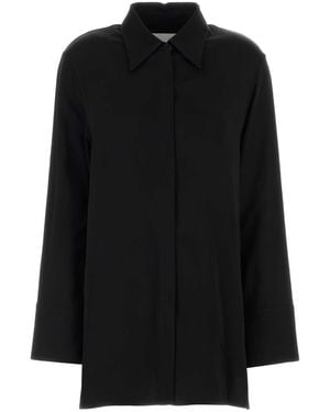 Jil Sander Regular Solid Shirt - Black