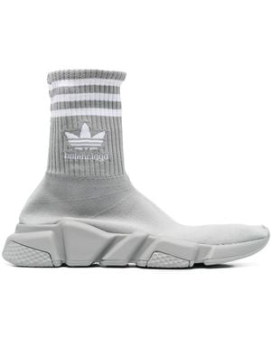 adidas x Balenciaga Speed Lt Sneakers - Gray