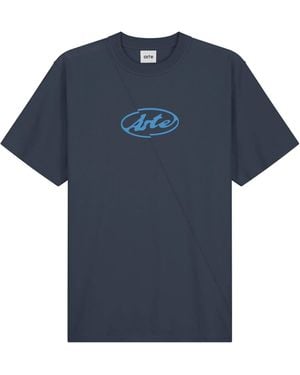 Arte' Circle Logo T Shirt - White
