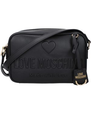 Love Moschino Liebe Moschino -Umhängetaschen Frau Polyurethan schwarz