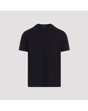 Tom Ford Lyocell-T-Shirt - Blau