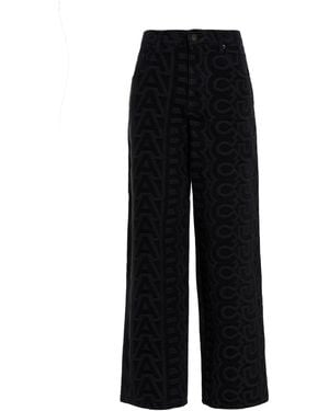Marc Jacobs 'monogram' Jeans - Zwart