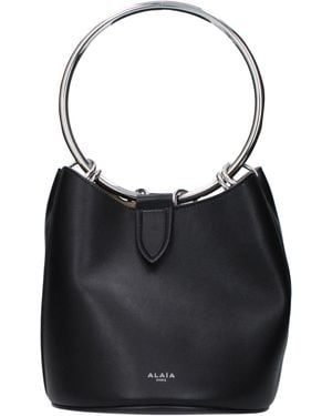 Alaïa Handtaschen Frauen Leder schwarz