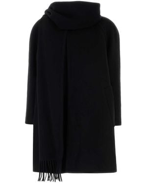 Balenciaga Cashmere Coat - Black