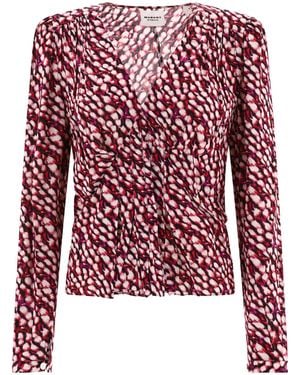 Isabel Marant Eddy Blouse - Rood