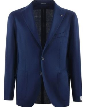 Tagliatore Jacket Blazer - Blue