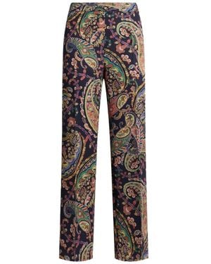Etro Bootcut Pants - Gray