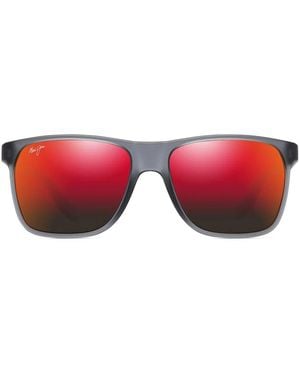 Maui Jim Gafas de Sol Pailolo Rm603 14 Gris/Rojo Unisex Polarizadas