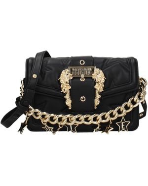 Versace Jeans Couture Hand Bags Couture Polyurethane - Black