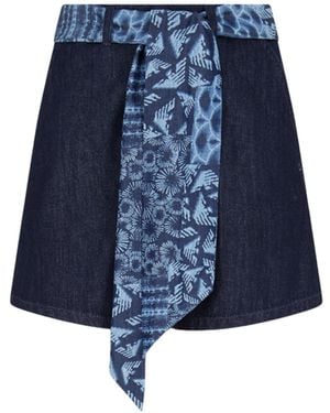 Emporio Armani Shorts - Bleu