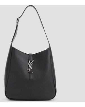 Saint Laurent Bolso Hobo Le 5 à 7 - Negro