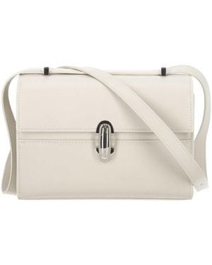 SAVETTE The Symmetry Leather Bag - Natural