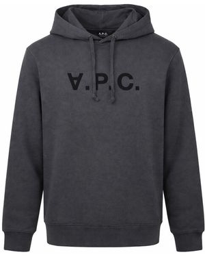 A.P.C. Sweatshirt With Logo - Grey