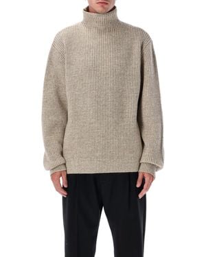 Lemaire Pullover Beige - Grau