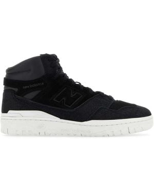 Junya Watanabe Suede X New Balance Bb650 Trainers - Black
