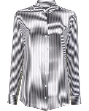 Equipment Essential Silk Shirt - Blue