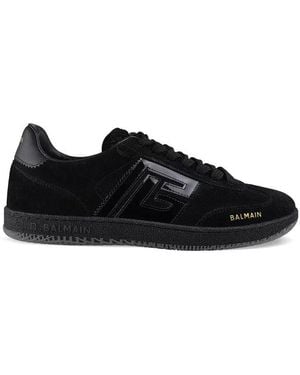 Balmain Sneakers Schwan - Schwarz