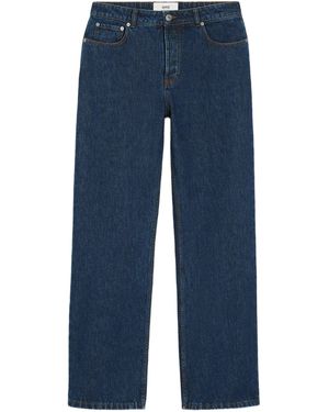 Ami Paris Jeans Mit Lockerem Schnitt - Blau