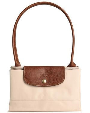 Longchamp 'L Le Pliage Original' Shoulder Bag - Natural
