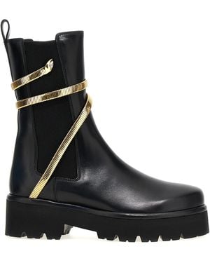 Rene Caovilla Botas de tobillo de 'Cleo' - Negro