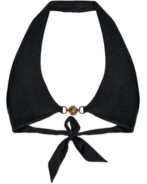 Versace Medusa Bikini Top - Black