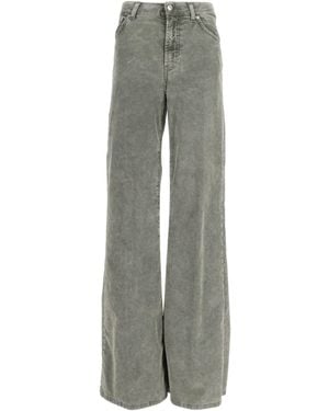 Dondup Pantalone Amber - Grijs