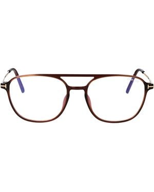 Tom Ford Aviator Optical Ft5874 B 048 - Brown