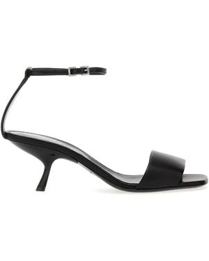 Sergio Rossi 'Evangelie' Sandals By Mr. Patentie Rossi X Evangelie Smyrniotaki - Black