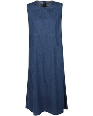 Sarahwear Denim Gardener Dress - Blue