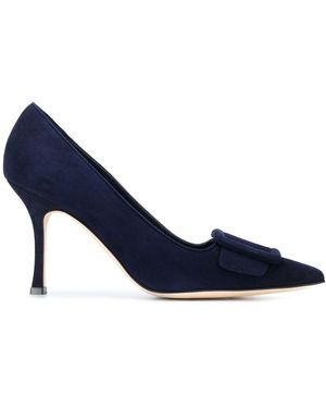 Manolo Blahnik Maysale Pumps - Blu
